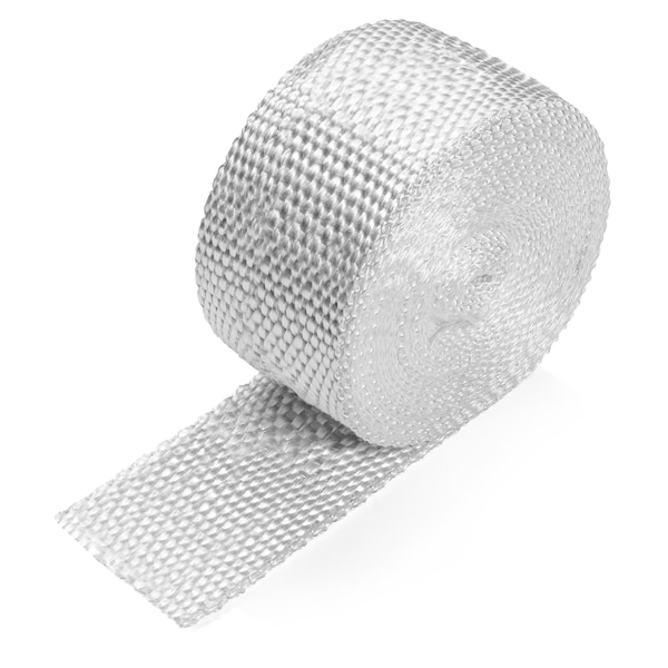 Zoro Select Uncoated Fiberglass Sheet, 100 ft L, 2 in W